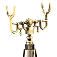 Ретро-телефон &laquo;Альсено&raquo;, громкая связь, выложенный лаврами, 23&times;26 см