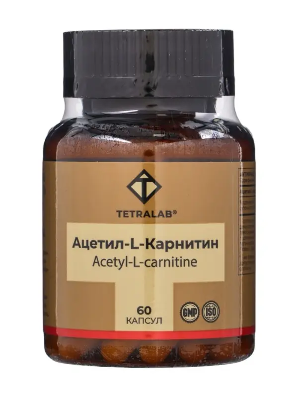 L-Карнитин TETRALAB, 500 мг, капс. №60 L-Карнитин TETRALAB, 500 мг, капс. №60