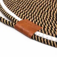 Когтеточка-коврик с хвостом 50 см, коричневый