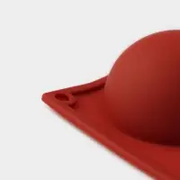 Форма для выпечки Доляна &laquo;Полусфера&raquo;, силикон, 29.5&times;17 см, 5 ячеек, d=8 см, МИКС