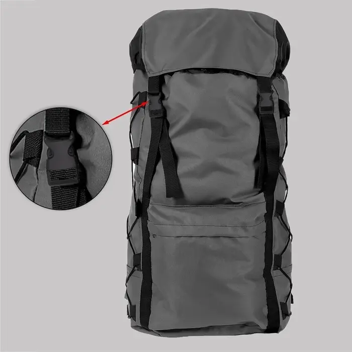 Держатель для лямок рюкзака: фастекс 20 мм, стропа 1 м, чёрный Держатель для лямок рюкзака: фастекс 20 мм, стропа 1 м, чёрный