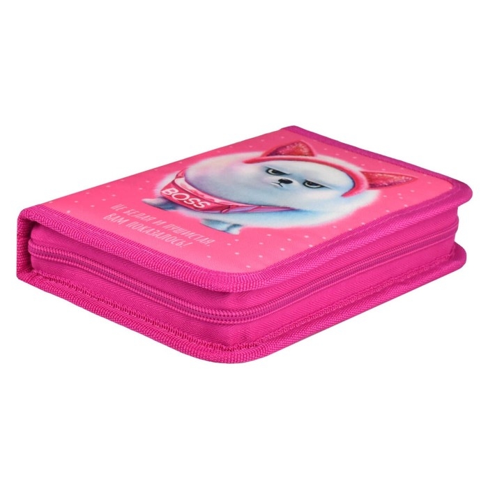 Пенал 1 секция, 133 х 200 х 35 мм, текстильный, Феникс Пенал 1 секция, 133 х 200 х 35 мм, текстильный, Феникс "Босс шпиц" 65712