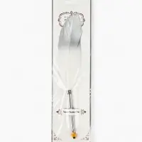 Ручка с пером МИКС, чёрная паста, длина 25 см