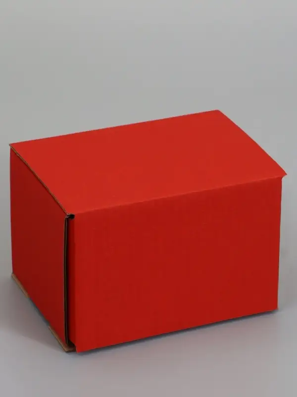 Коробка самосборная, красная, для подарков, хранения и отправки посылок, 17&times;12&times;10 см