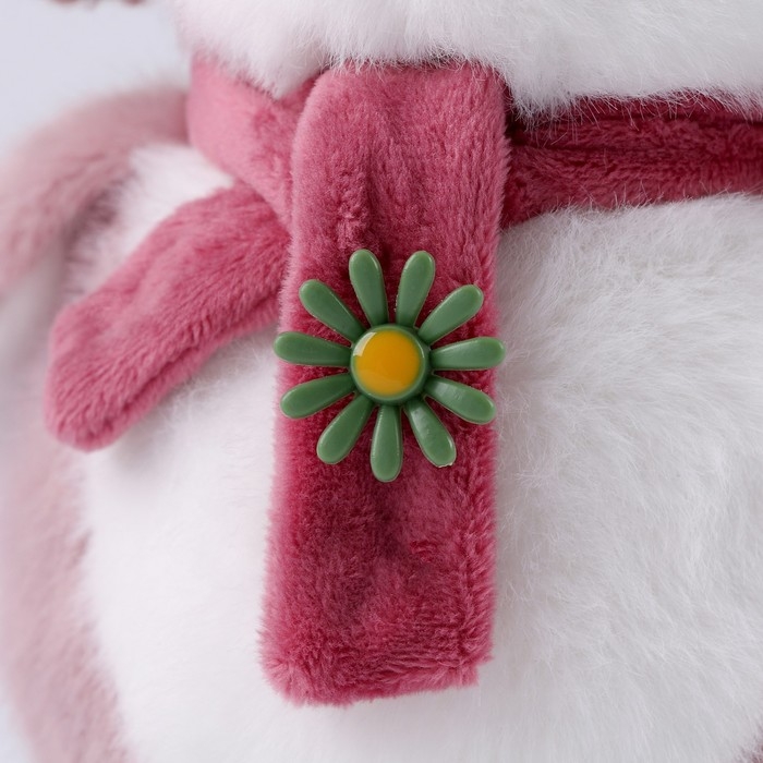 Новогодняя мягкая игрушка «Пингвин», цвет розовый, на новый год, 18 см Новогодняя мягкая игрушка «Пингвин», цвет розовый, на новый год, 18 см