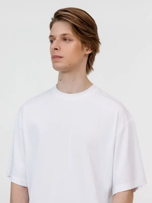 Футболка из бифлекса Morfiss, белая, размер XS/S Футболка из бифлекса Morfiss, белая, размер XS/S