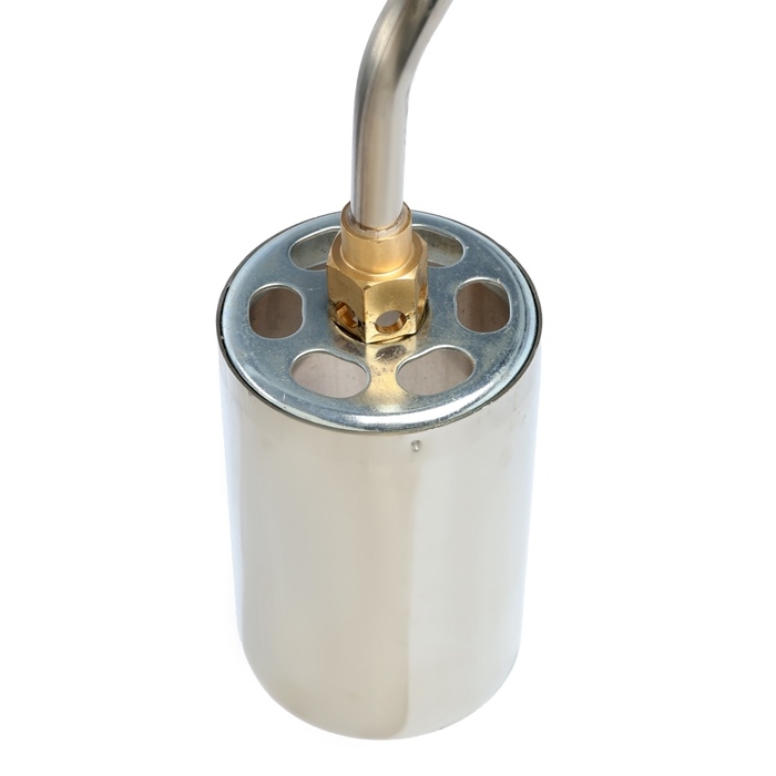 Горелка кровельная газовоздушная ТУНДРА, 710 мм, d=65 мм, 1300 °C, вентиль Горелка кровельная газовоздушная ТУНДРА, 710 мм, d=65 мм, 1300 °C, вентиль