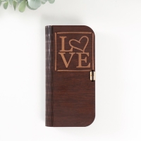 Шкатулка «Love» 17×8.5×3.5 см МИКС