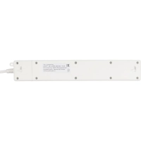 Удлинитель Power Cube, 4р/1.9м выкл.,3USB, 3.5кВт,16А,3x1,0 белый(PC-6-2M)