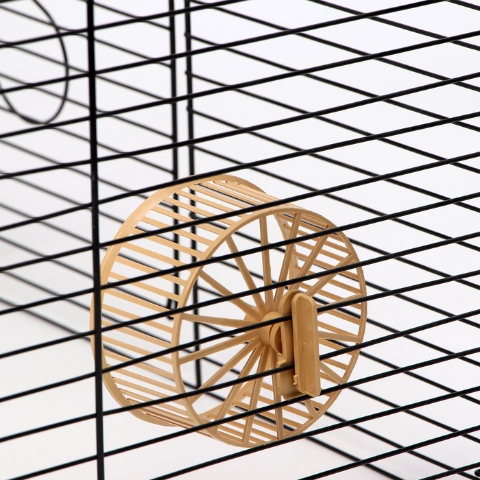 Колесо для грызунов пластиковое, без подставки, 9 см, бежевое Колесо для грызунов пластиковое, без подставки, 9 см, бежевое