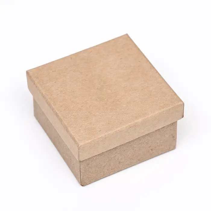 Набор коробок квадратных 10 в 1 крафт,24.5&times;24.5&times;11.5 - 6.5&times;6.5&times;4 см,
