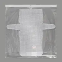 Канва-основа для вышивания сумки, пластиковая, 45&times;47 см, 2&times;2 мм, белая