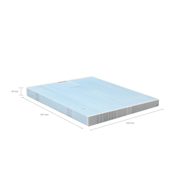 Тетрадь А4, 48 листов в клетку, ErichKrause "Классика Visio", обложка мелованный картон, блок офсет 100% белизна, МИКС (1 вид в спайке)