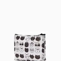 Кошелёк маленький &laquo;Коты&raquo;, монетница, на молнии, МИКС