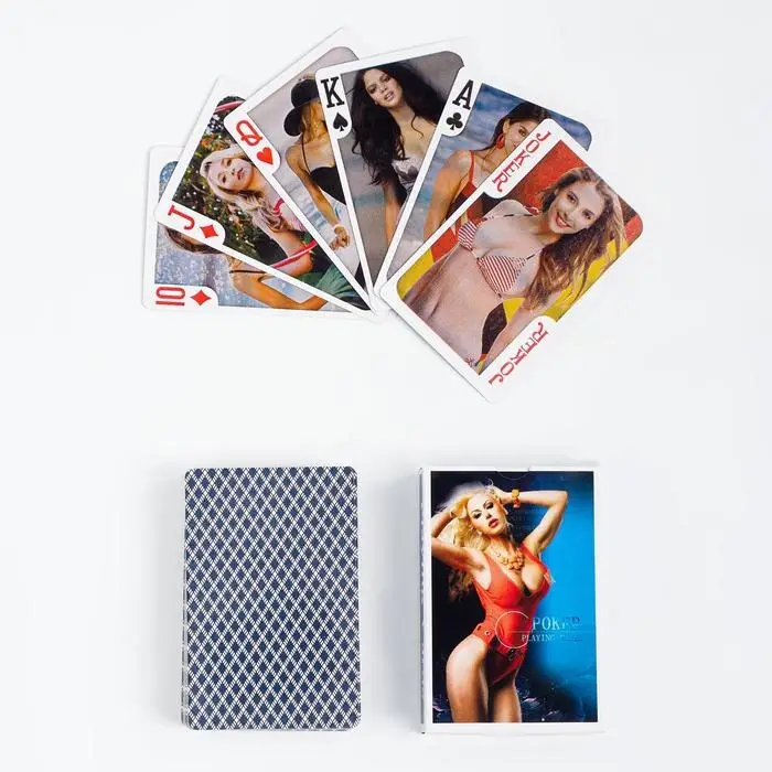 Карты игральные «Загадка», колода 54 шт., 8.5×5.5 см Карты игральные «Загадка», колода 54 шт., 8.5×5.5 см