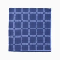 Платки носовые мужские Этель 30*30 см,(набор 12 шт,) цв. синий, рис. МИКС, 100% хл