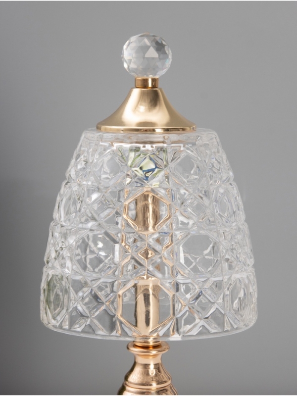 Лампа настольная «Элли» LED 10Вт золото 13,5х13,5х31см Лампа настольная «Элли» LED 10Вт золото 13,5х13,5х31см