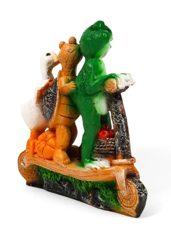 Садовая фигура из полистоуна &laquo;Зверюшки на самокате&raquo;, 30&times;10.5&times;28 см