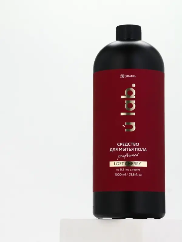Средство для мытья пола парфюмированное, аромат Lost Cherry, 1000 мл, ULAB