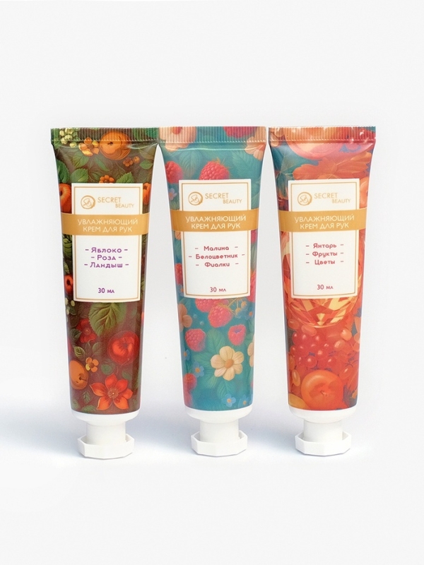 Крем для рук «Цветочные эмоции», набор 3 шт Крем для рук «Цветочные эмоции», набор 3 шт