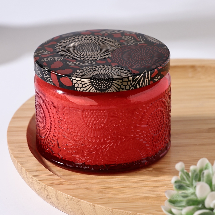 Свеча ароматическая в банке  Свеча ароматическая в банке "GOJI BERRIES", 5х7 см, ягоды годжи