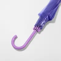 Зонт - трость полуавтоматический, 8 спиц, R=46/55 см, d=92 см, МИКС