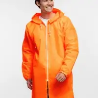 Дождевик Rainman Zip, оранжевый неон, размер S