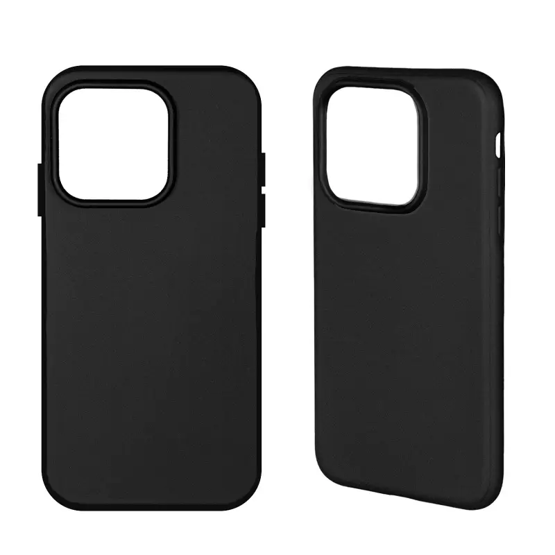 Чехол для iPhone 14 Pro TPU матовый черный