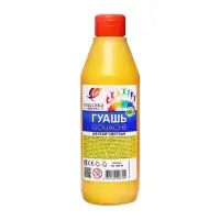 Гуашь &laquo;Луч&raquo;, 500 мл, жёлтая светлая