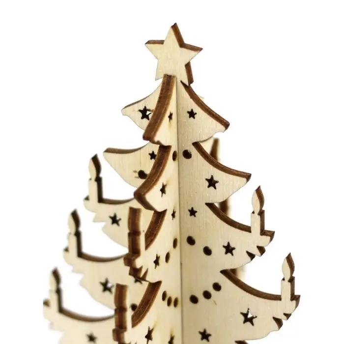 Модель из дерева &laquo;Ёлка сборная №6&raquo;