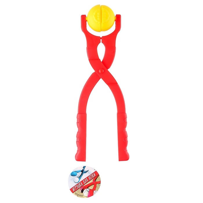 Снежколеп-песколеп «Морковь», цвета МИКС Снежколеп-песколеп «Морковь», цвета МИКС