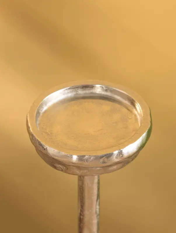 Подсвечник «Креманка», 26 см, алюминий, серебро Подсвечник «Креманка», 26 см, алюминий, серебро