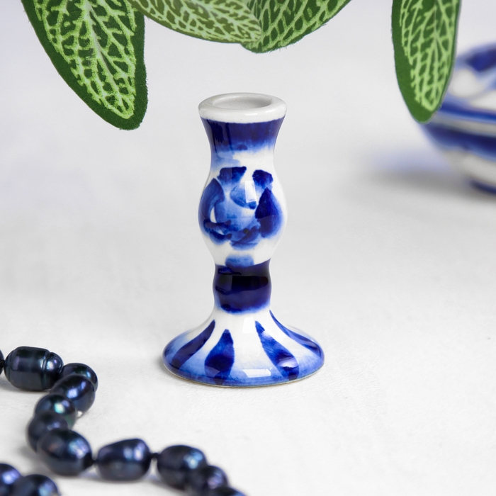 Сувенир «Подсвечник», гжель Сувенир «Подсвечник», гжель