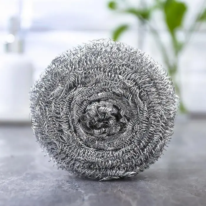 Губка для посуды металлическая Raccoon, спираль оцинкованная, 30 гр Губка для посуды металлическая Raccoon, спираль оцинкованная, 30 гр