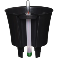 Горшок цветочный с автополивом КОМФОРТ 3,5л оливковый ПИ-25-6ТХ