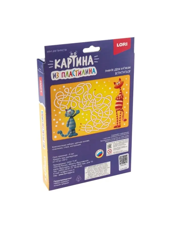 Картина из пластилина &laquo;Лисичка&raquo;