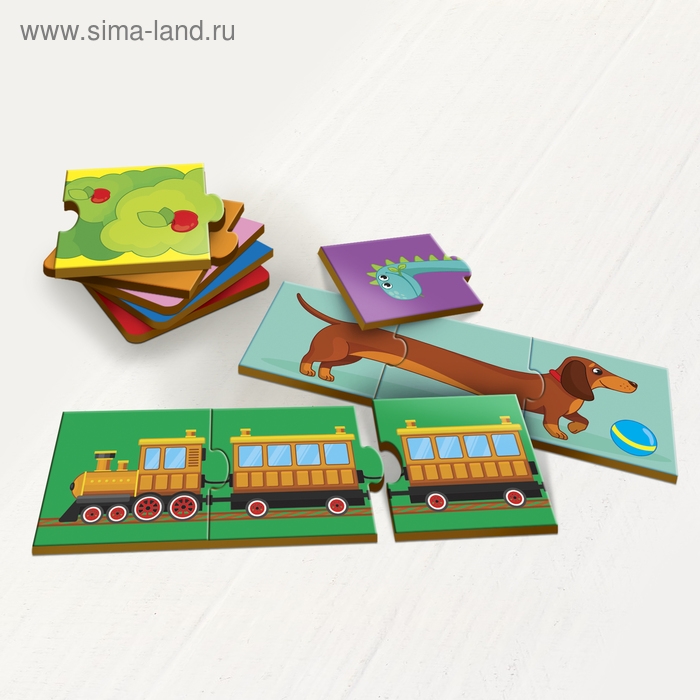 Пазл тройной «Собери картинку» (головоломка) Пазл тройной «Собери картинку» (головоломка)