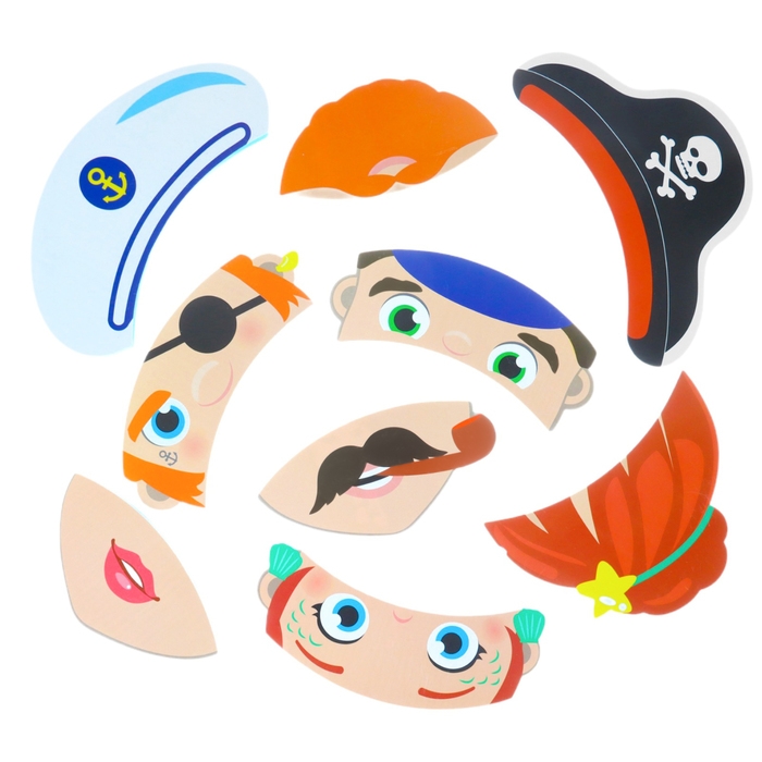 Мягкий пазл для малышей &laquo;Поменяй местами&raquo;, 9 деталей, виды МИКС, Крошка Я