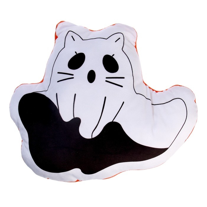 Мягкая игрушка «Привидение» с ушками, цвет белый Мягкая игрушка «Привидение» с ушками, цвет белый