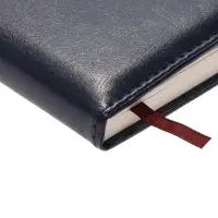 Ежедневник недатированный формат А5, 80л, линия, с ручкой, подар коробка, Синий