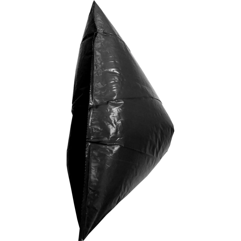 Мешки для мусора Элементари ПВД 180 л 85х110см 45мкм, 10 шт/рул черные_СПБ