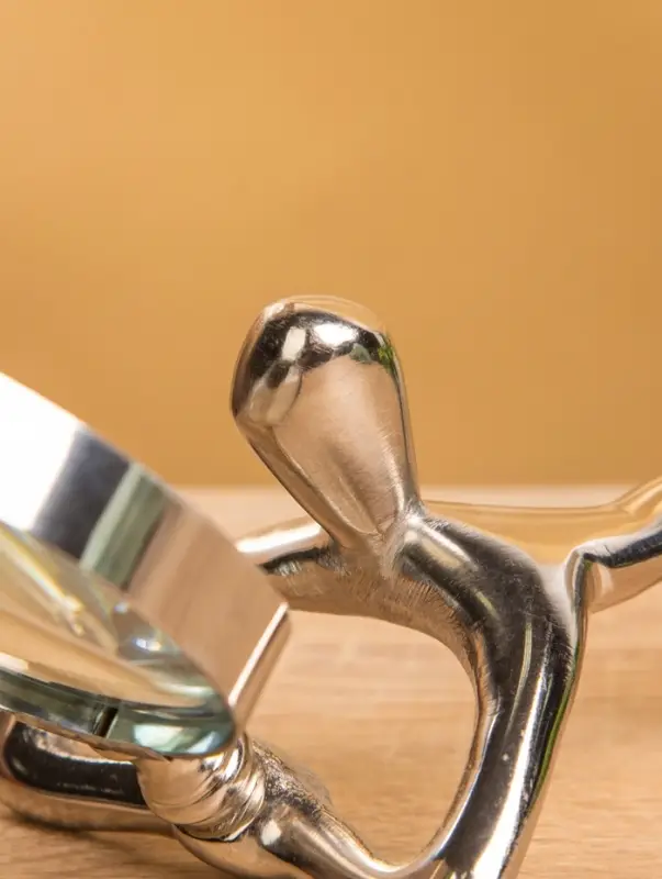 Лупа с подставкой &laquo;Чтец&raquo;, 6.5&times;10&times;24 см, металл