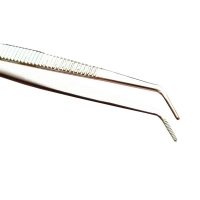 Пинцет зубной изогнутый, 150х1мм, SD-0007-05