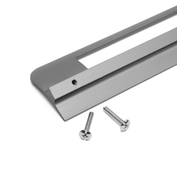 Ручка скоба мебельная RS1402, м/о=160, цвет графит