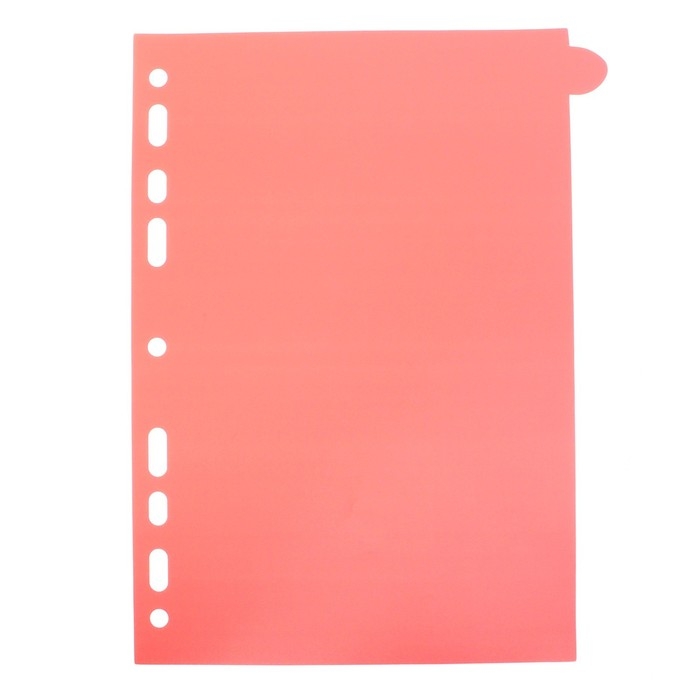 Разделитель листов A5 (210 x 165 мм) цветовой, 12 листов, Разделитель листов A5 (210 x 165 мм) цветовой, 12 листов, "deVENTE. Pastel" полипропилен 140 мкм, индивидуальная упаковка