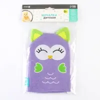 Игрушка-мочалка для купания, детская &laquo;Совёнок&raquo; из махры