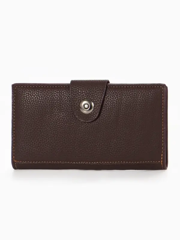 Портмоне мужское «Кайс», на магните, отдел для карт, монет, коричневое Портмоне мужское «Кайс», на магните, отдел для карт, монет, коричневое