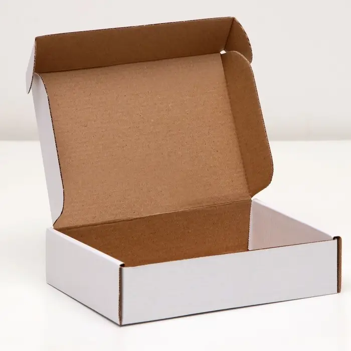 Коробка самосборная, белая, 21 х 15 х 5 см Коробка самосборная, белая, 21 х 15 х 5 см