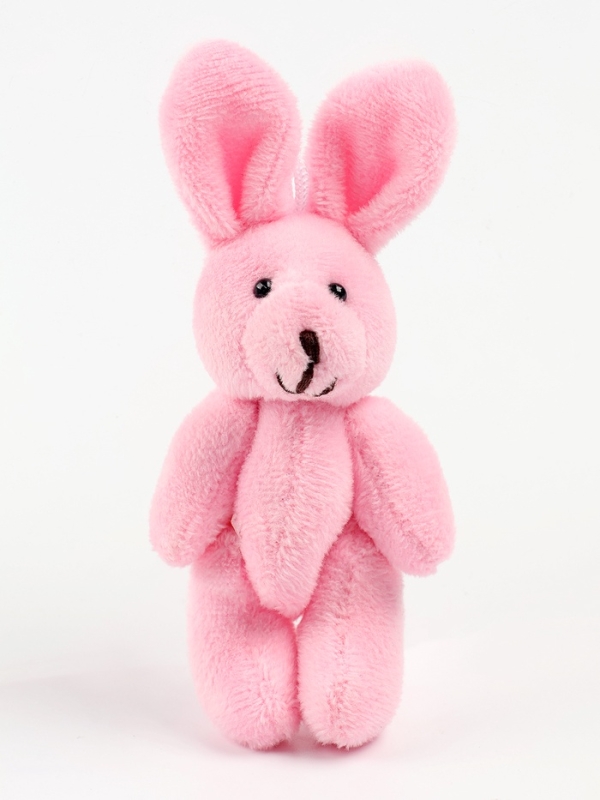 Мягкая игрушка "Зайчик", цвет МИКС, 8х4х4 см
