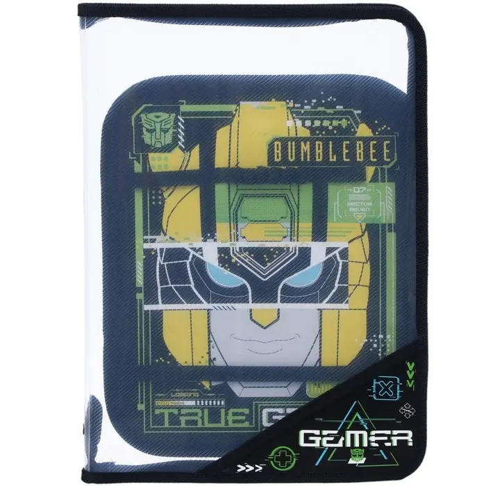 Папка пластиковая А4, на молнии, «Трансформеры»